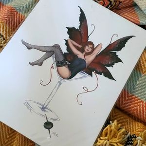 Mint Condition Amy Brown Fairy Art Print